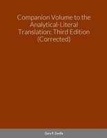 Companion Volume to the Analytical-Literal Translation: Third Edition