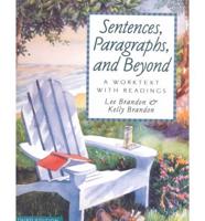 Sentences, Paragraphs and Beyond