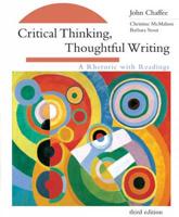 Critical Thinking, Thoughtful Writing