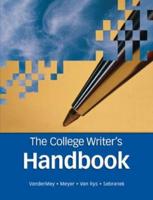 Student Grammar Exercise Booklet for Vandermey/Meyer/Van Rys/Sebranek's the College Writer's Handbook