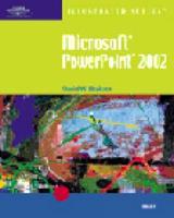 Microsoft PowerPoint 2002 - Illustrated Brief
