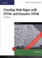 Creating Web Pages With HTML/DHTML
