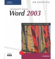 Microsoft Word 2003