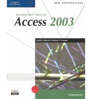 New Perspective on Microsoft Office Access 2003