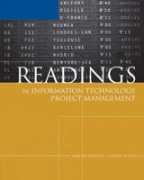 Readings in Information Technology Project Management