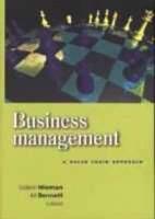 Business Management - A Value Chain Approach