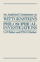 An Analytical Commentary on Wittgenstein's Philosophical Investigations