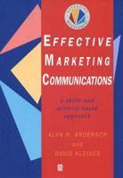 Effective Marketing Communications
