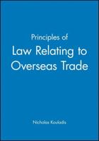 Principles of Law Relating to Overseas Trade
