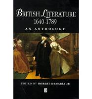 British Literature, 1640-1789