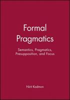 Formal Pragmatics