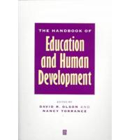 The Handbook of Education and Human Development