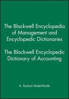 The Blackwell Encyclopedic Dictionary of Accounting