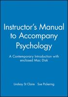 Instructor's Manual to Accompany Psychology