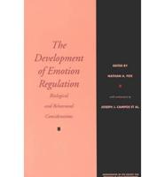 Development of Emotion Regulation