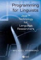 Programming for Linguists