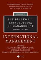 The Blackwell Encyclopedia of Management. International Management