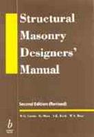 Structural Masonry Designer's Manual