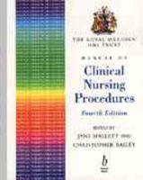 The Royal Marsden NHS Trust Manual of Clinical Nursing Procedures