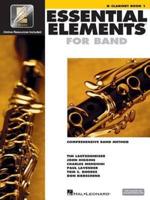 Essential Elements for Band - BB Clarinet Book 1 With Eei (Book/Media Online)