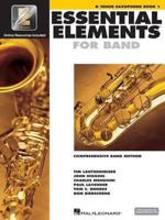 Essential Elements 2000 B Tenor Saxophone Book 1