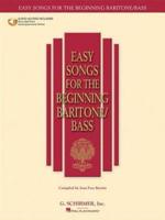 Easy Songs for the Beginning Baritone/Bass