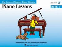 Piano Lessons Book 1 - Hal Leonard Student Piano Library Book/Online Audio