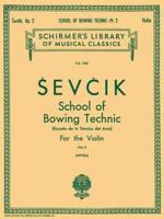 School of Bowing Technics, Op. 2 - Book 2