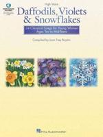 Daffodils, Violets and Snowflakes - Classical Songs for Young Women (Book/Online Audio)