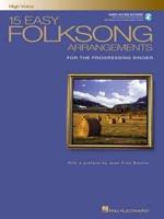 15 Easy Folksong Arrangements Book/Online Audio