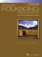 15 Easy Folksong Arrangements for the Progressing Singer