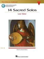 14 Sacred Solos Low Voice - Book/Online Audio