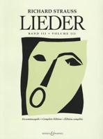 Lieder, Volume 3