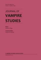 Journal of Vampire Studies: Vol. 1, No. 2 (2021)