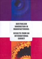 Australian Innovation in Manufacturing