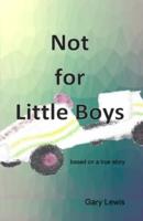 NOT FOR LITTLE BOYS