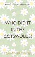 Who Did It in the Cotswolds?: Jamieson Hart, Fund Manager and Coincidental Detective Series