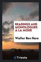Readings and Monologues Ï¿½ La Mode