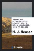 The American Ecclesiastical Review;