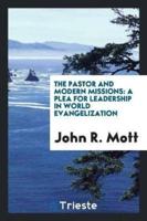 The Pastor and Modern Missions