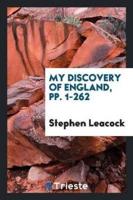 My Discovery of England, pp. 1-262