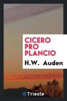 Cicero Pro Plancio