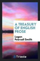 A Treasury of English Prose