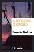 A bygone Oxford