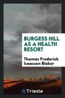 Burgess Hill as a Health Resort