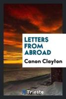 Letters from abroad