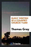 Elegy Written in a Country Church-Yard