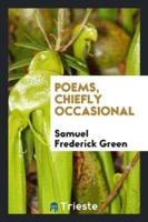 Poems, chiefly occasional