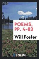 Poems, pp. 4-83