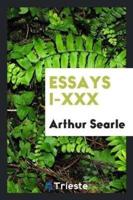 Essays I-XXX